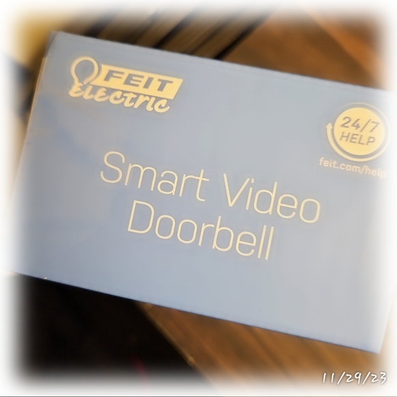 Feit Electric Smart Wired Smart Video Doorbell in White - Picture 4 of 9